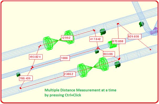 Improved distance measurement capability of caesar II-8.0