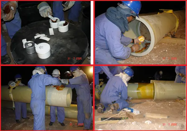 Installation of adhesive bonded joint