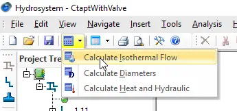 Calculating isothermal Flow