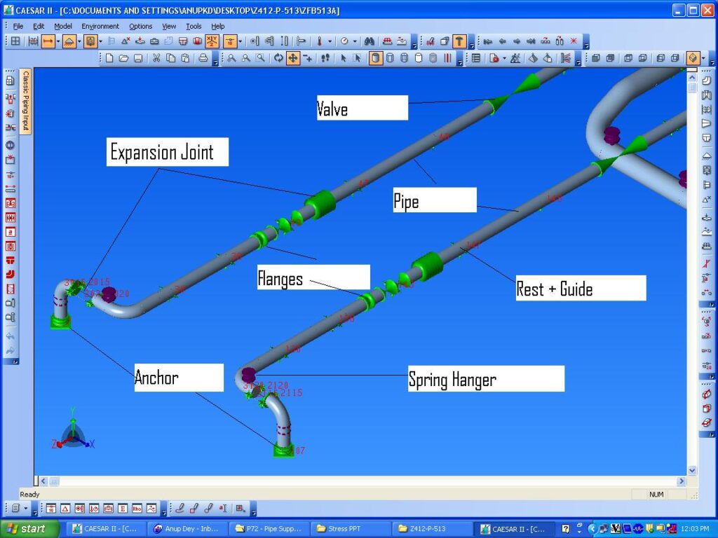Caesar Ii Static Analysis Applicability of Caesar II for stress analysis of lines having D/t ...