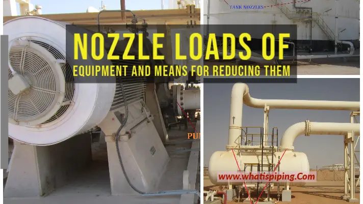Nozzle Loads of Equipment and means for reducing them