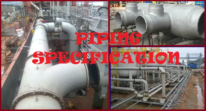 Piping Specification