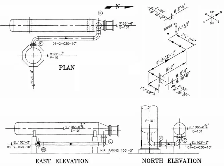 isometric drawing piping pdf