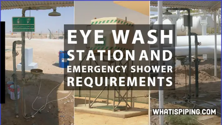 Emergency Eye Wash Station and Emergency Shower Requirements