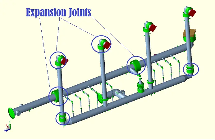 Expansion Joints in Caesar II