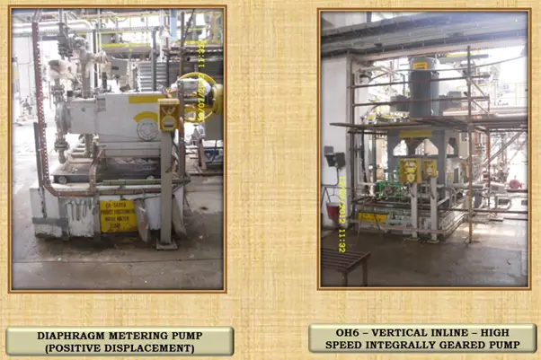 Vertical Inline Pump and Diaphragm Metering Pump