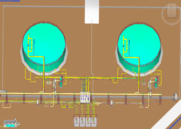 Typical Tank Farm Piping