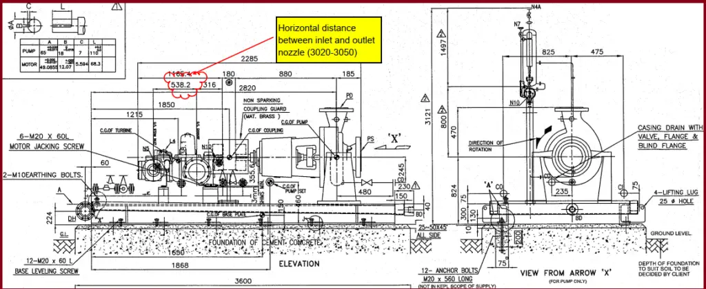 Turbine GA Drawing