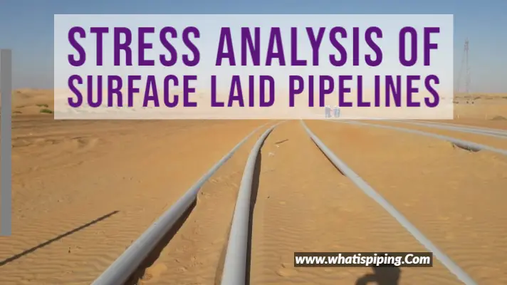 STRESS ANALYSIS OF SURFACE LAID PIPELINES