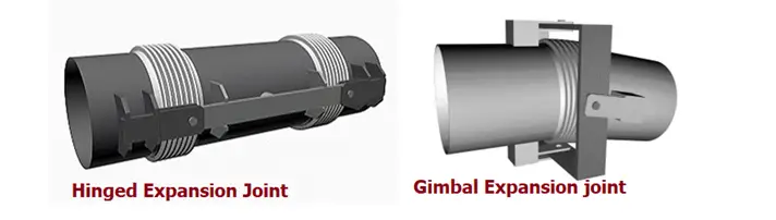 Hinged and Gimbal expansion joints