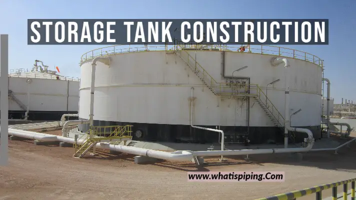 Method Statement for Storage tank Construction
