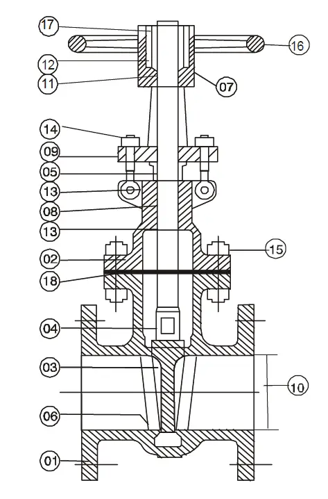  Full-Port Gate Valve