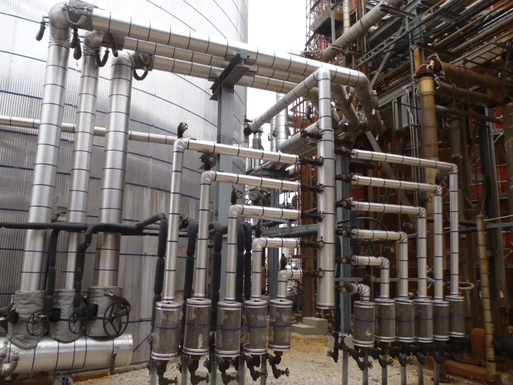 High Temperature Piping System