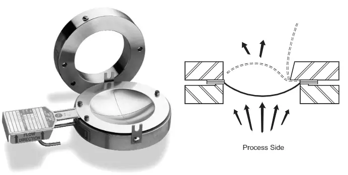 Reverse-Acting Rupture Disc