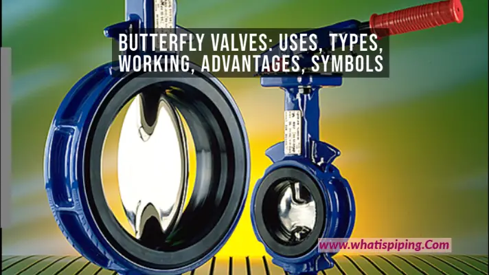 Butterfly Valves Uses, Types, Working, Advantages, Symbols