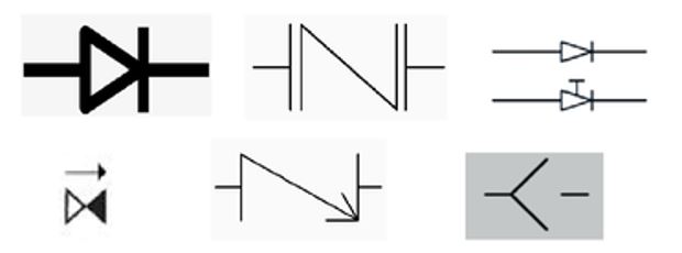 Non-Return Valve Symbols