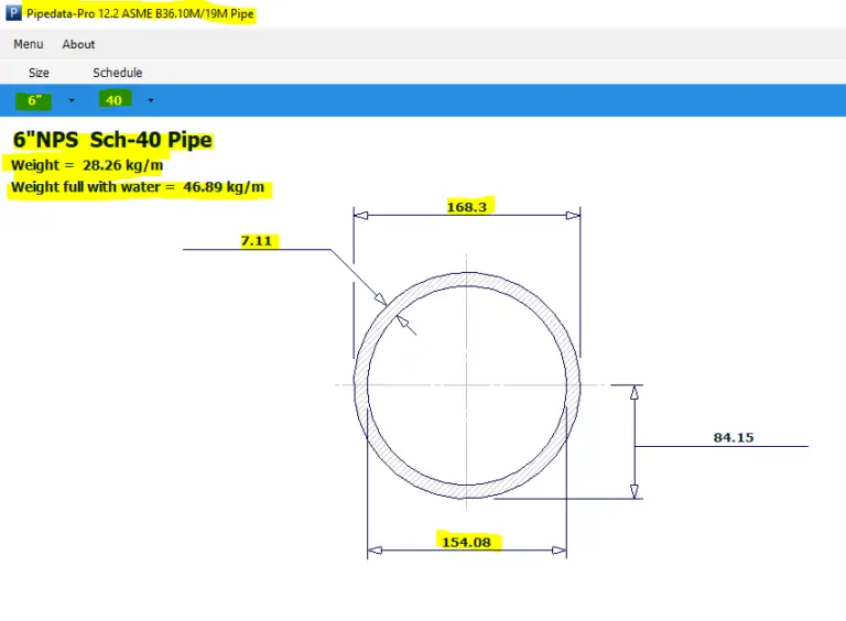 Pipe Weight Calculation Steel Pipe Weight Chart What Is Piping