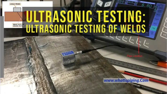 Ultrasonic Testing Ultrasonic Testing of Welds