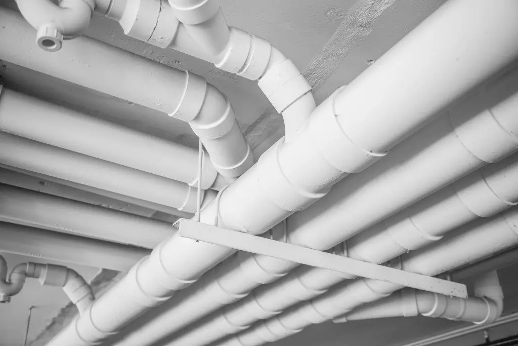 Typical PVC Piping in Building Services