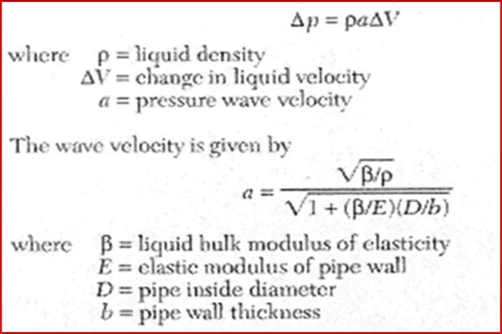 Joukowski formula