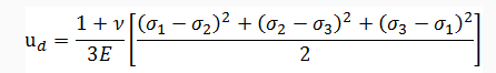 Distortion Energy Equation