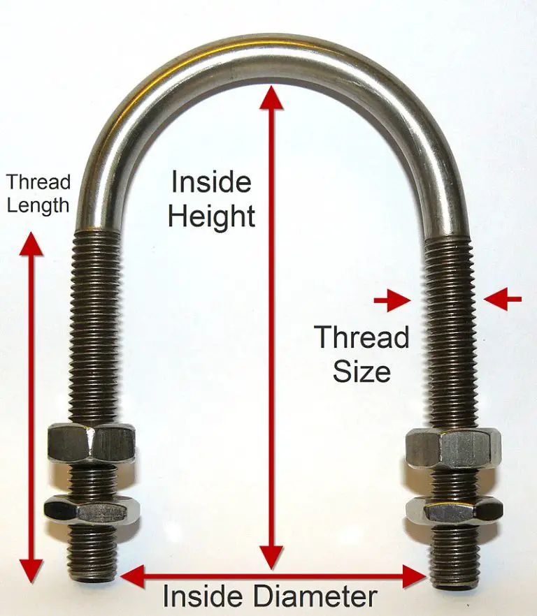 5 U Bolt Dimensions