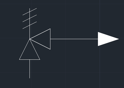 Symbol for Thermal Relief Valve (TRV)