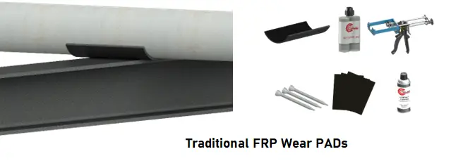 FRP Wear Pads to solve CUPS