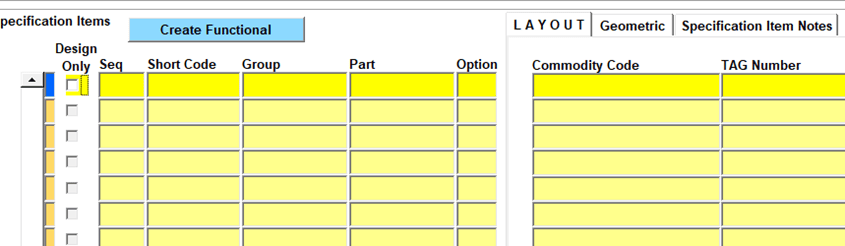 Preparing the Piping class in Smart plant materials