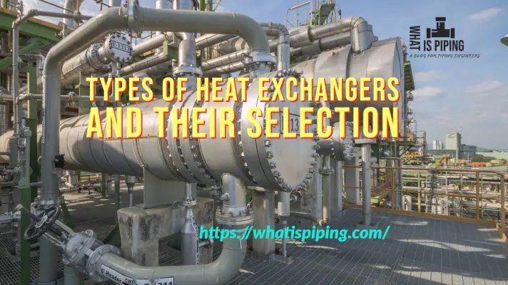 Types of Heat Exchangers and Their Selection (PDF)