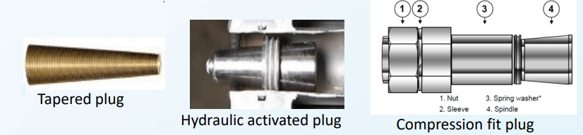 Types of Heat Exchanger Plugs