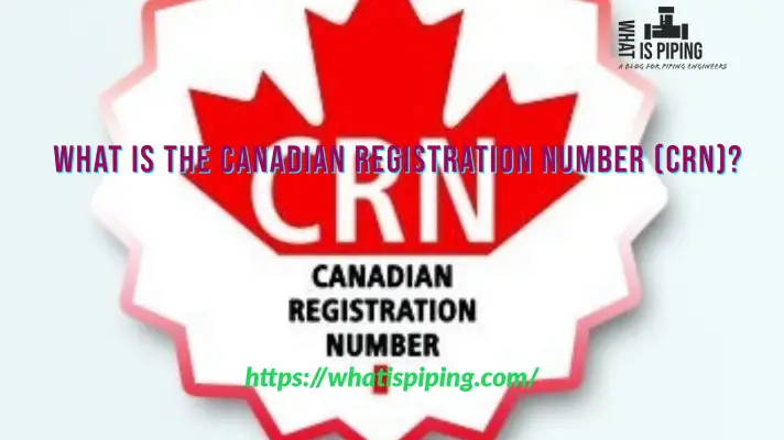 What is the Canadian Registration Number or CRN