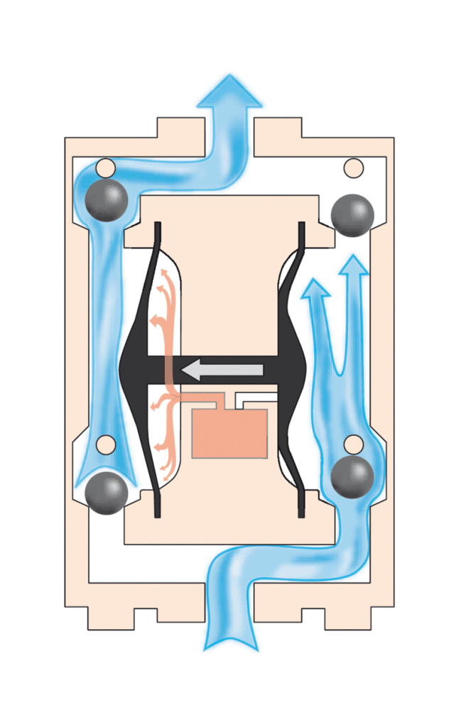 diaphragm pump diagram