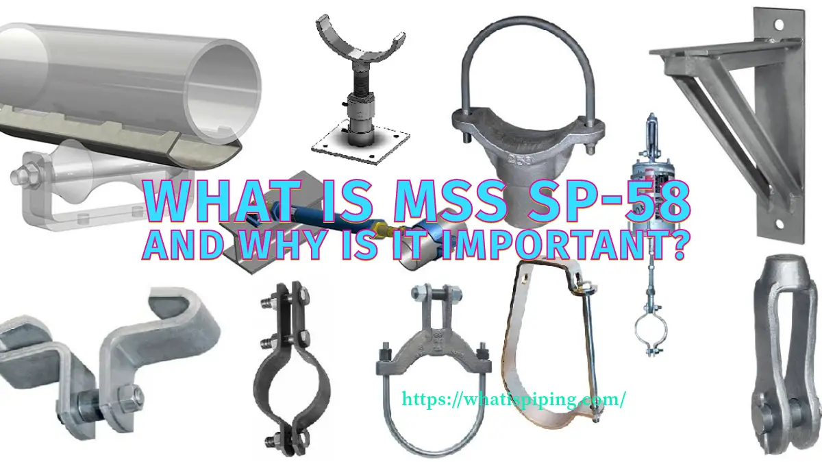 What is MSS SP-58 and Why Is It Important?