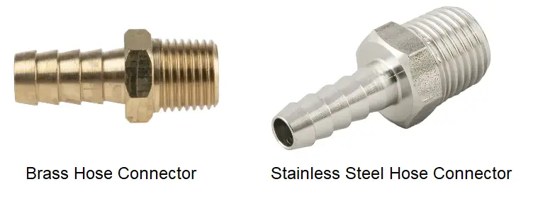 Brass vs Stainless Steel Hose Connectors