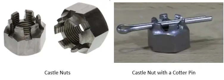 Castle Nut and Cotter Pin