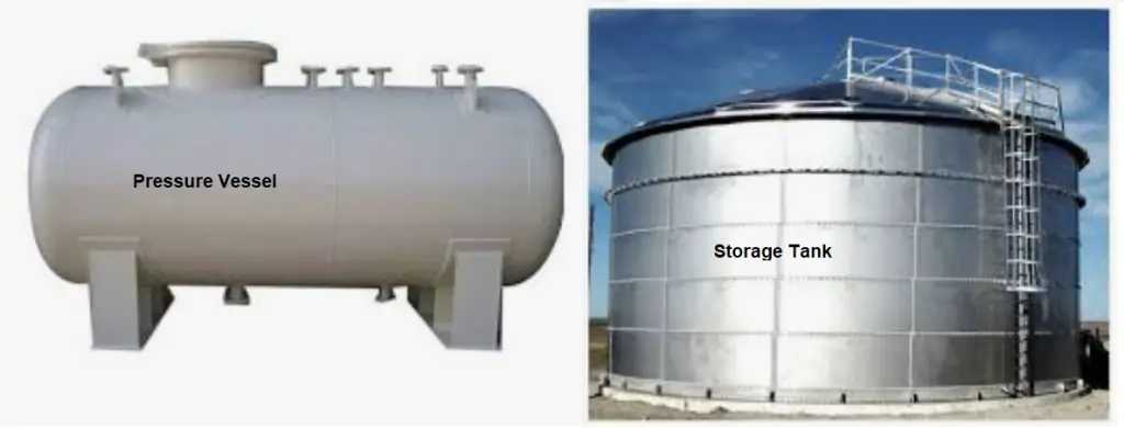 Pressure Vessel vs Storage Tank
