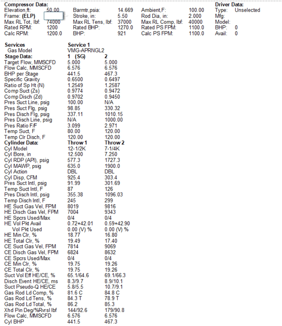 Reciprocating Compressor Sizing What Is Piping