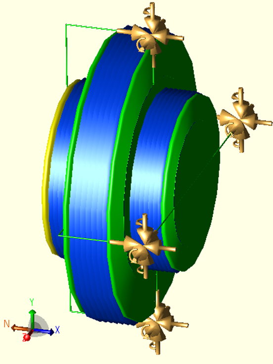 Typical In-line Pressure Balanced Expansion Joint in Caesar II